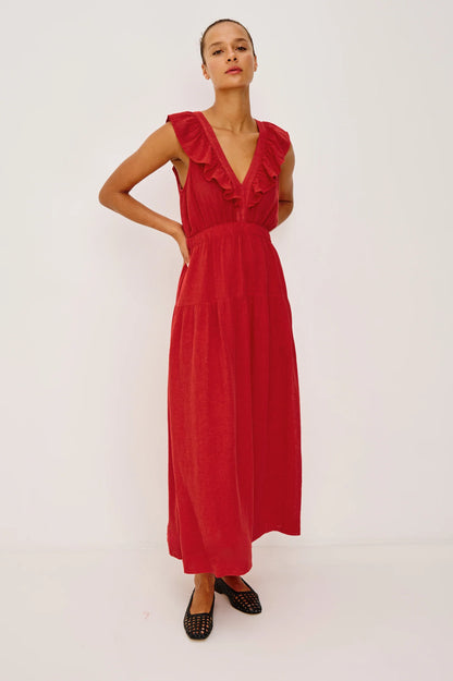 Beaux Dress Tomato