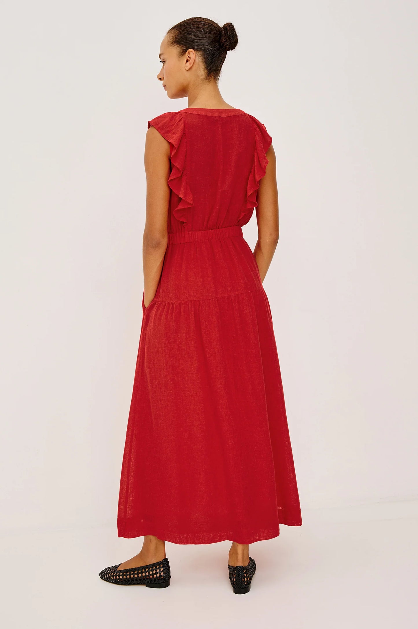 Beaux Dress Tomato