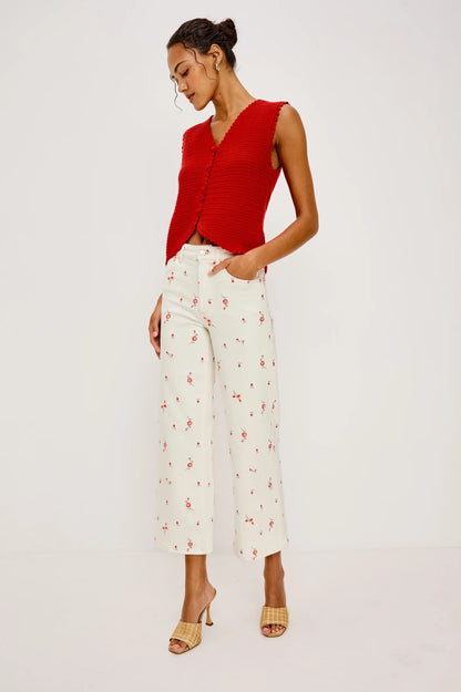 Calypso Vest Scarlet