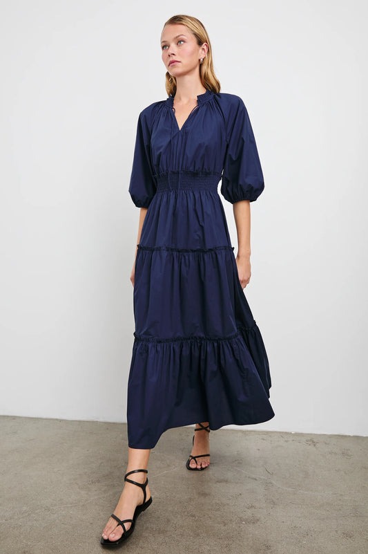 Caterine Dress Navy