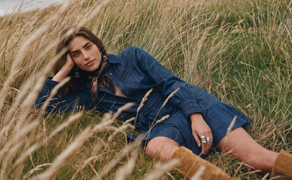 Dala Dress Denim Blue