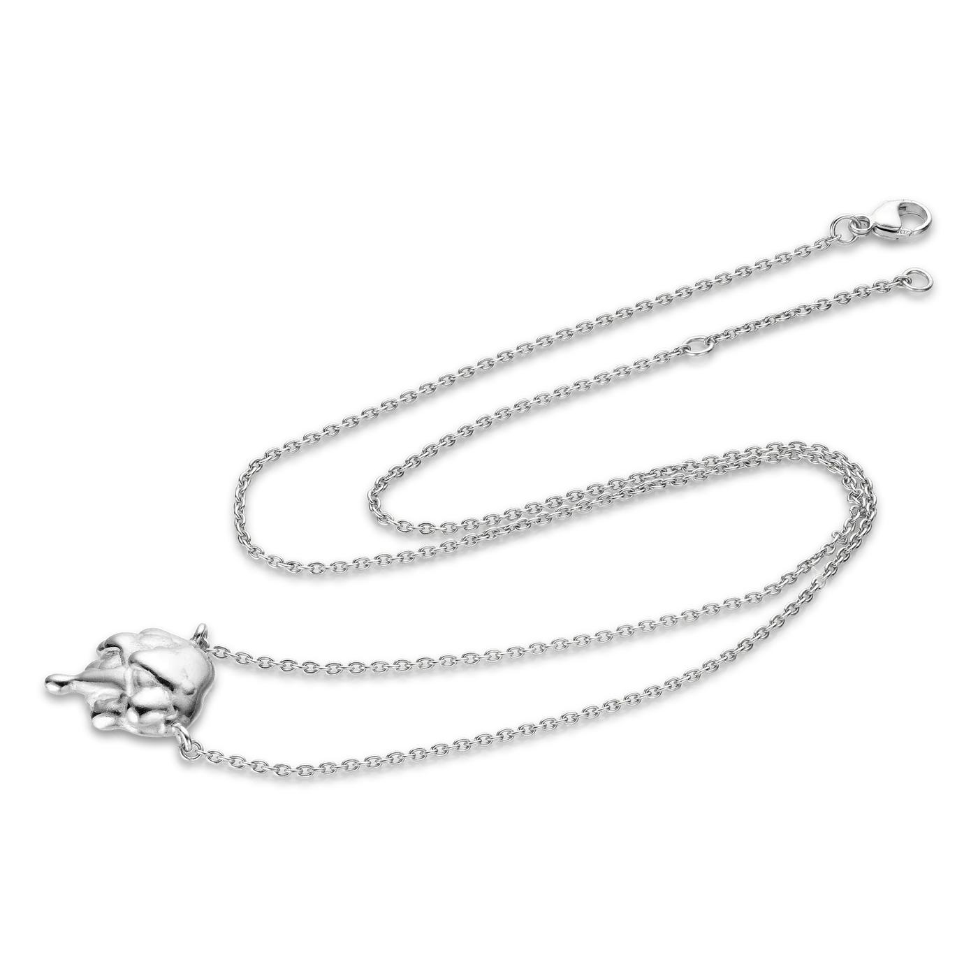 Drippy Necklace Silver