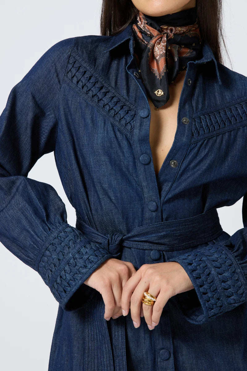 Dala Dress Denim Blue