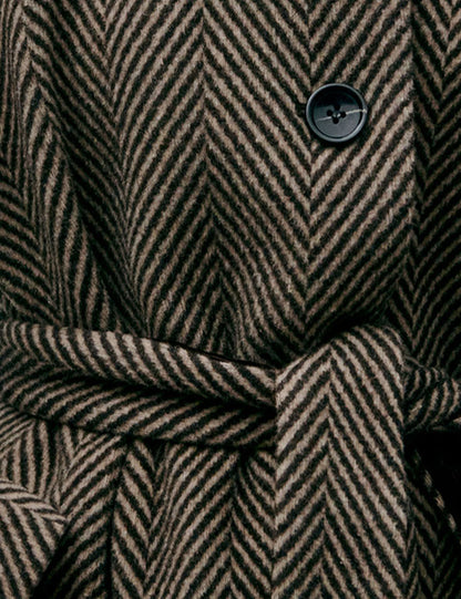 Dyveke Coat Herringbone