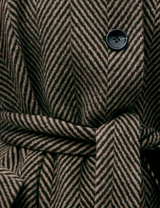 Dyveke Coat Herringbone