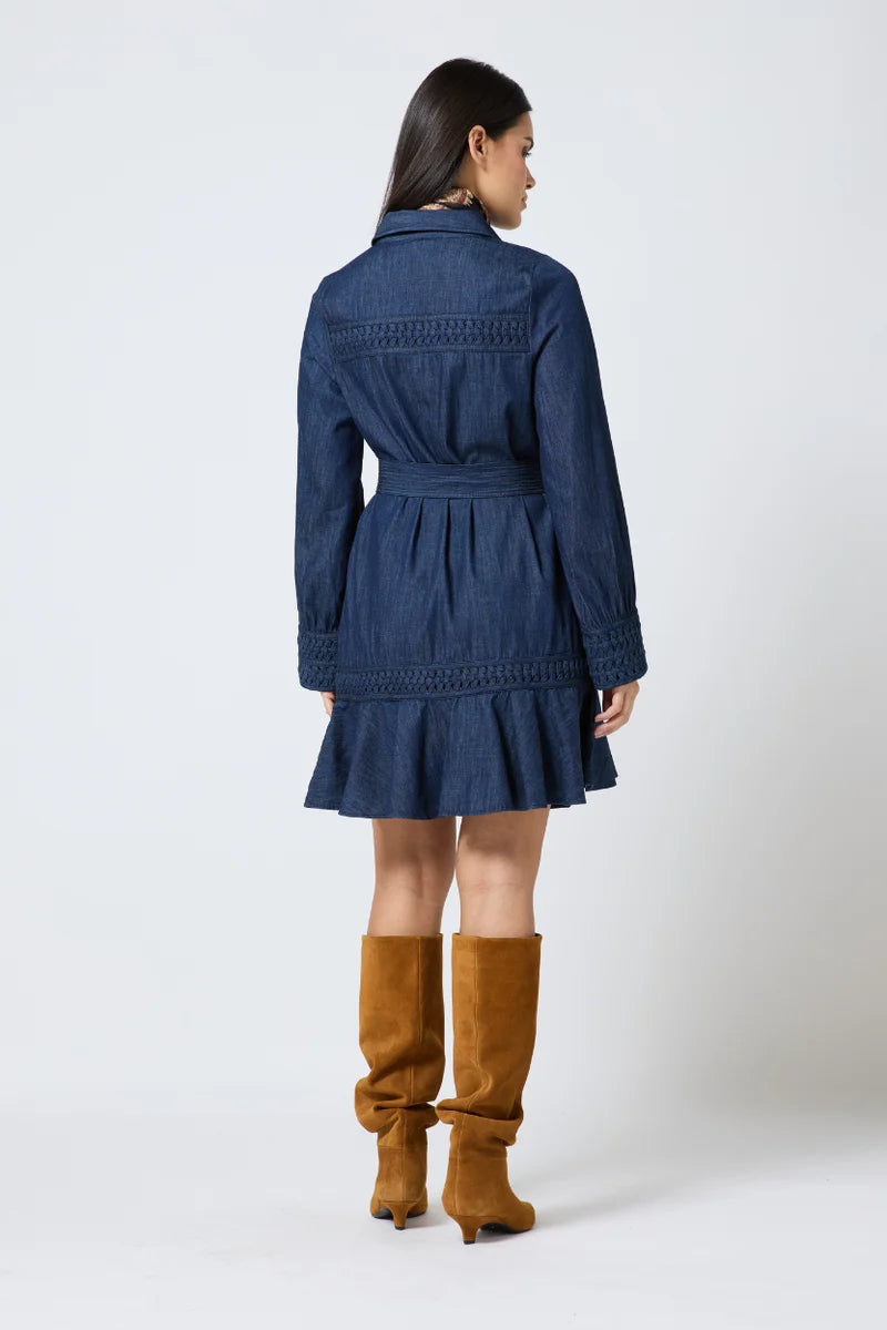 Dala Dress Denim Blue