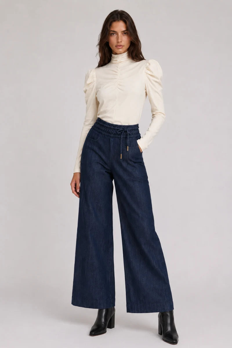 Wayne Trouser Denim Blue