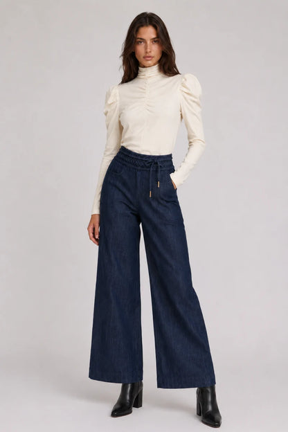 Wayne Trouser Denim Blue