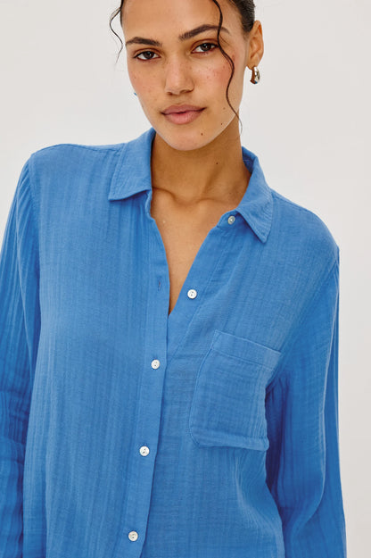 Ellis Top French Blue