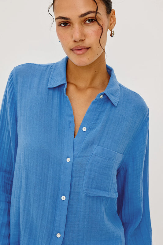 Ellis Top French Blue