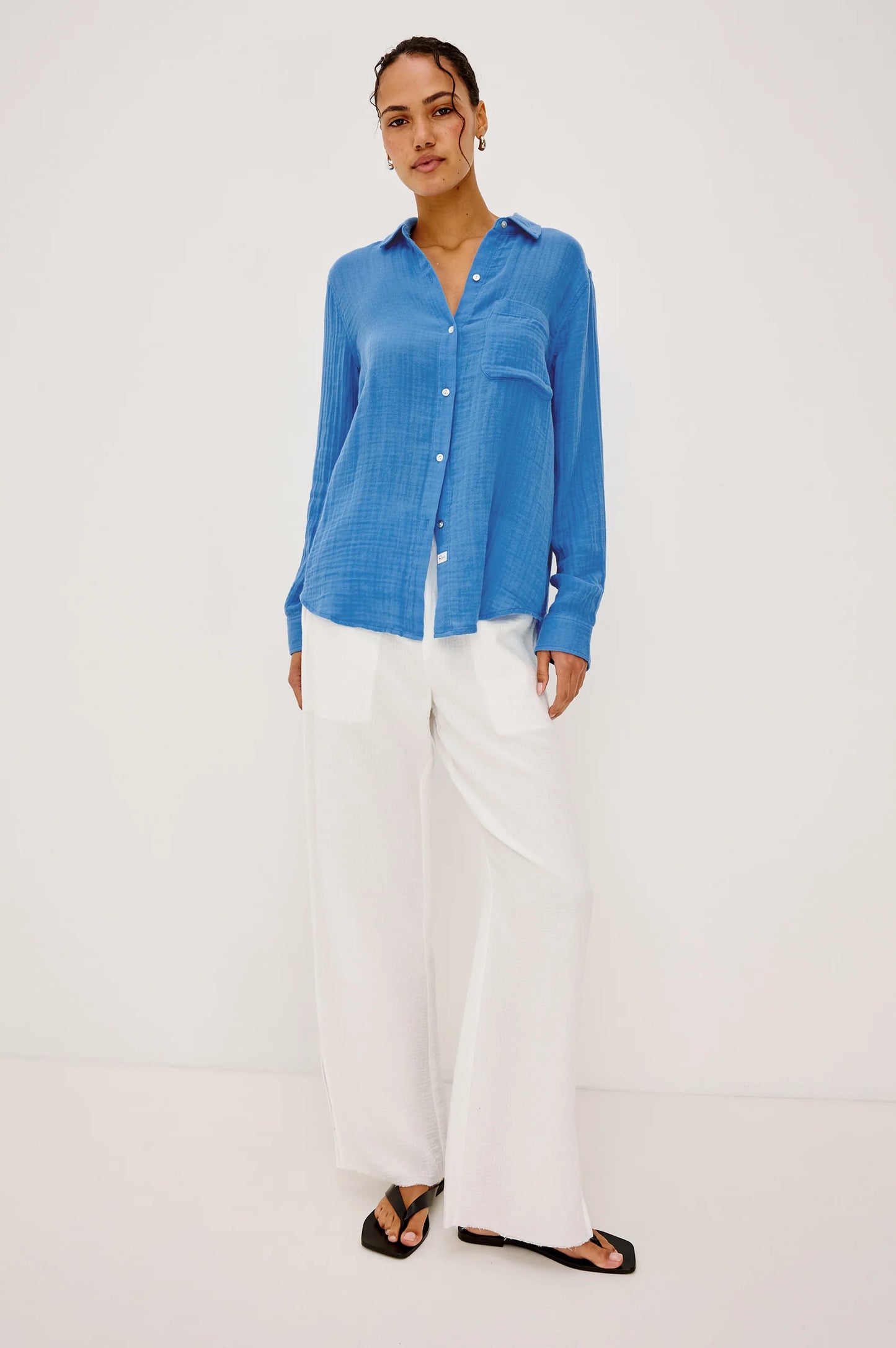 Ellis Top French Blue