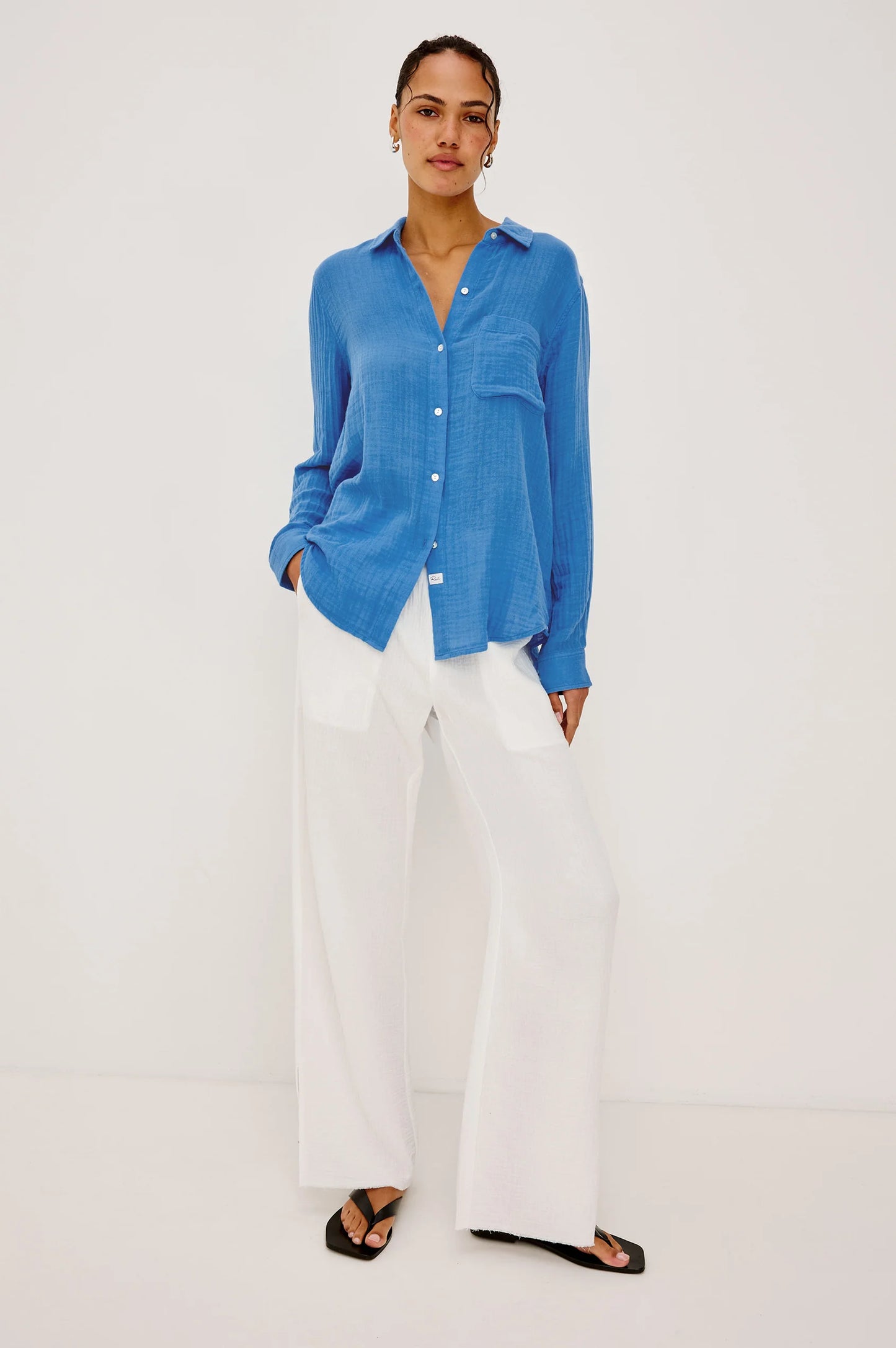 Ellis Top French Blue