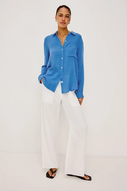 Ellis Top French Blue