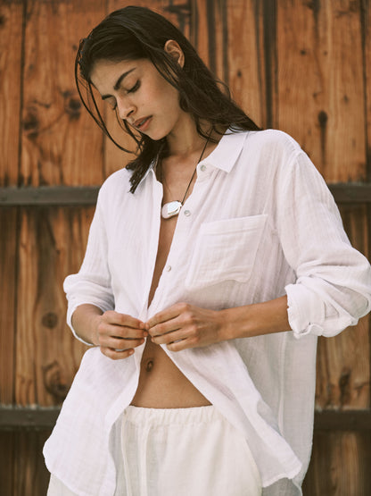 Ellis Shirt White