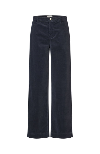 Erica Pants Navy Mini Corduroy