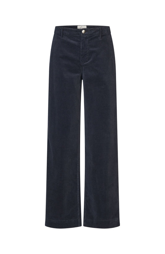 Erica Pants Navy Mini Corduroy