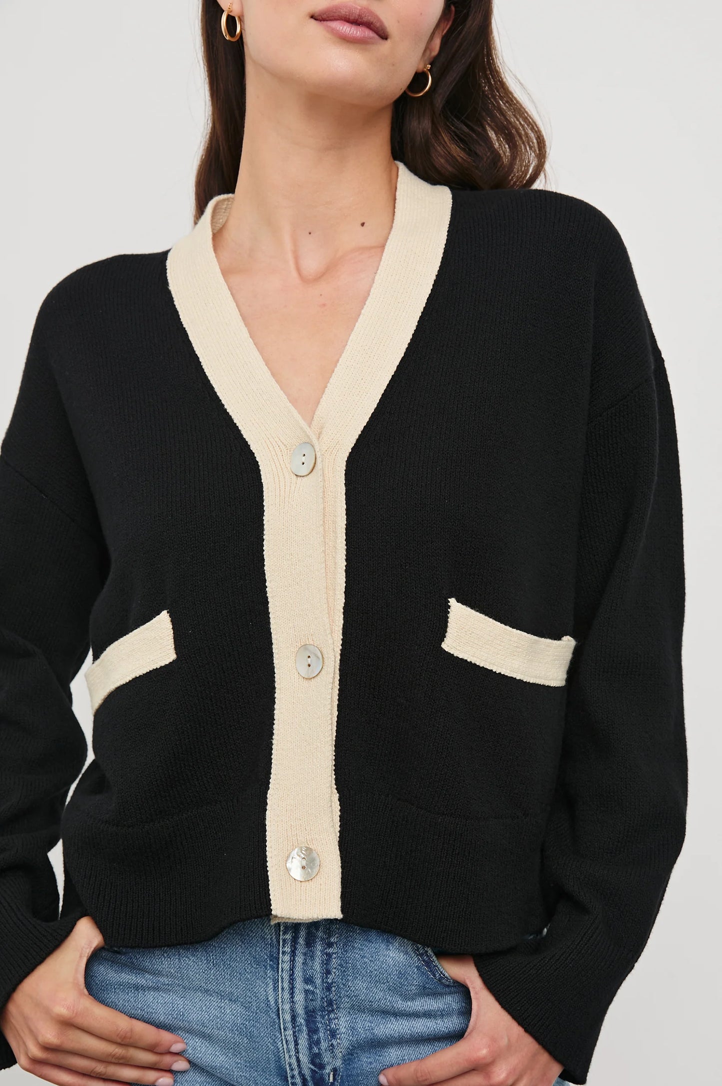 Geneva Jacket Black Ivory