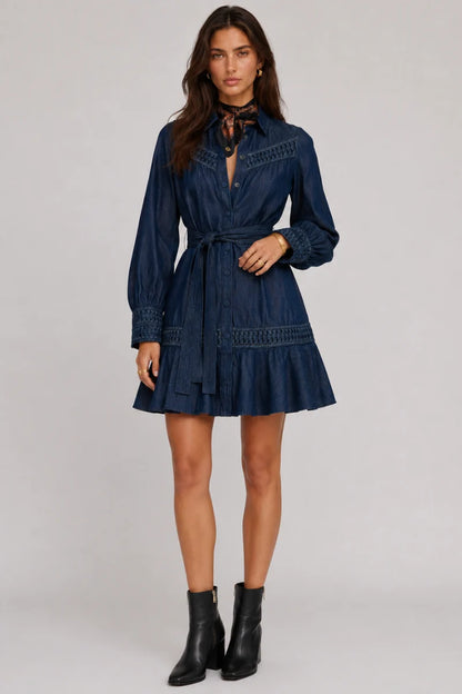 Dala Dress Denim Blue