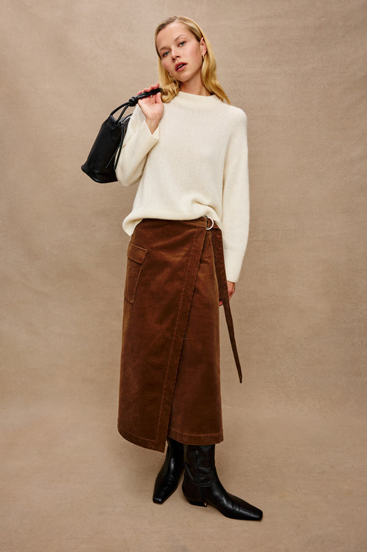 Graciela Skirt Chestnut