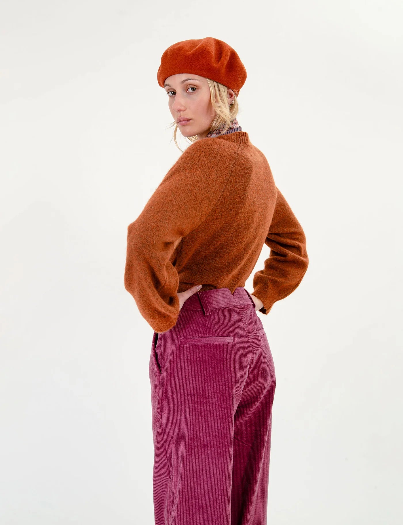 Frances Pants Raspberry