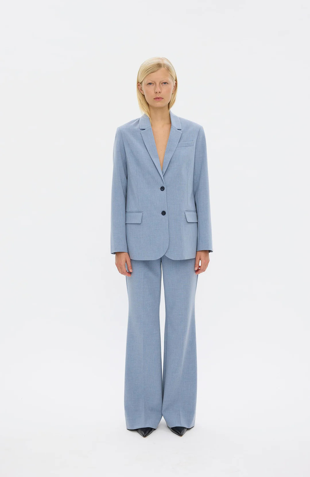 Hannah Blazer Dawn Blue