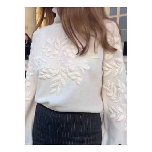 Laurie Wool Sweater White
