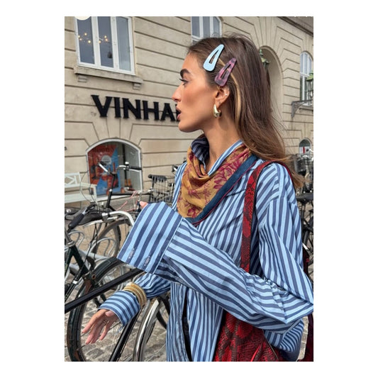 Nynne Shirt Blue Stripe