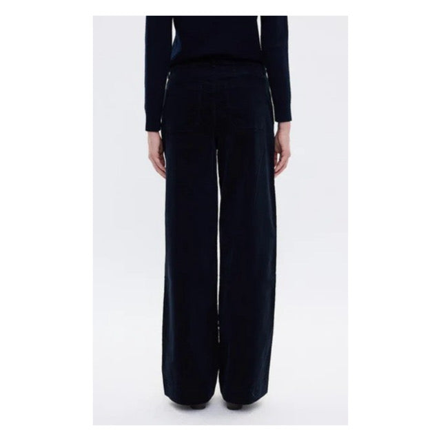 Erica Pants Navy Mini Corduroy