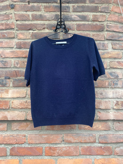 Marthe Shirt Cashmere Blend Navy