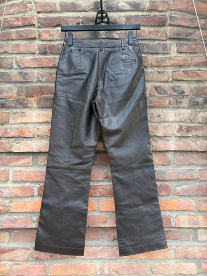 Leather Pants Brown