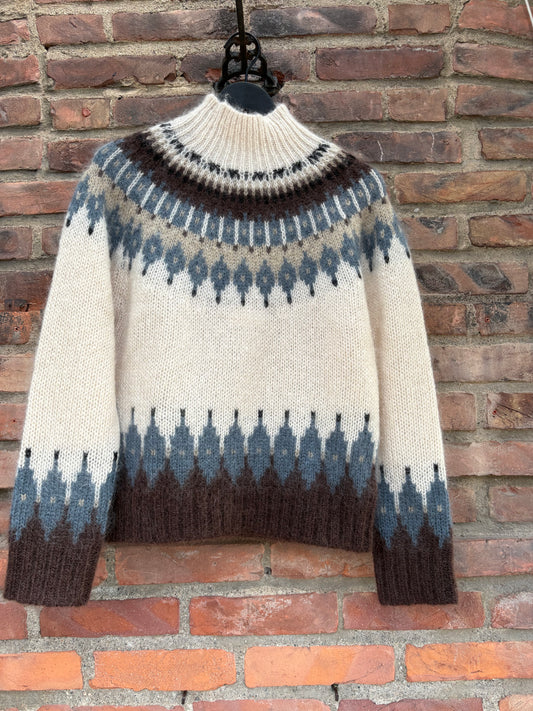 Mohair Fairy Sweater White Winter Version
