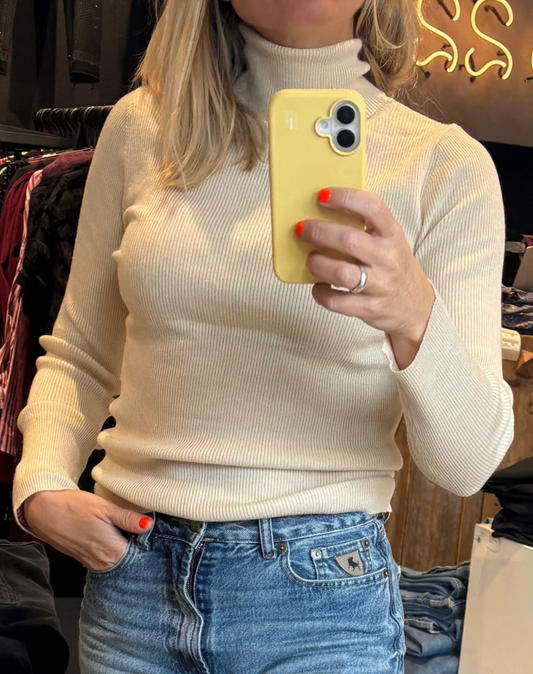Polo Lurex Creme