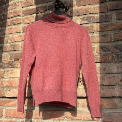Laurene Turtleneck Sweater Old Pink