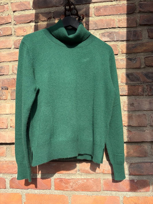 Laurene Turtleneck Sweater Emeraude