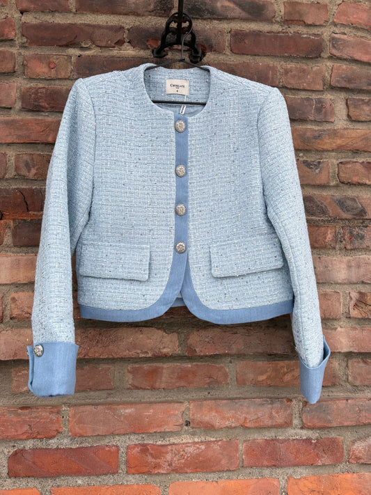 Blazer Jacket Bleu Ciel