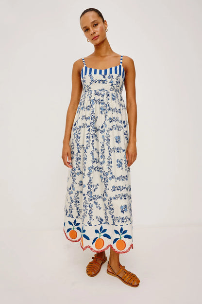 Lexie Dress Ceramic Floral