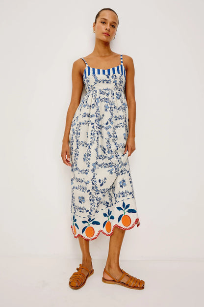Lexie Dress Ceramic Floral