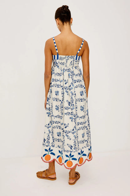 Lexie Dress Ceramic Floral
