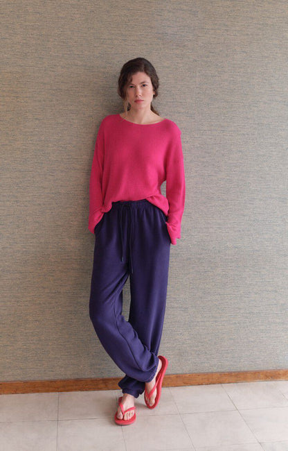 Liucity Sweater Fluorescent Fuchsia