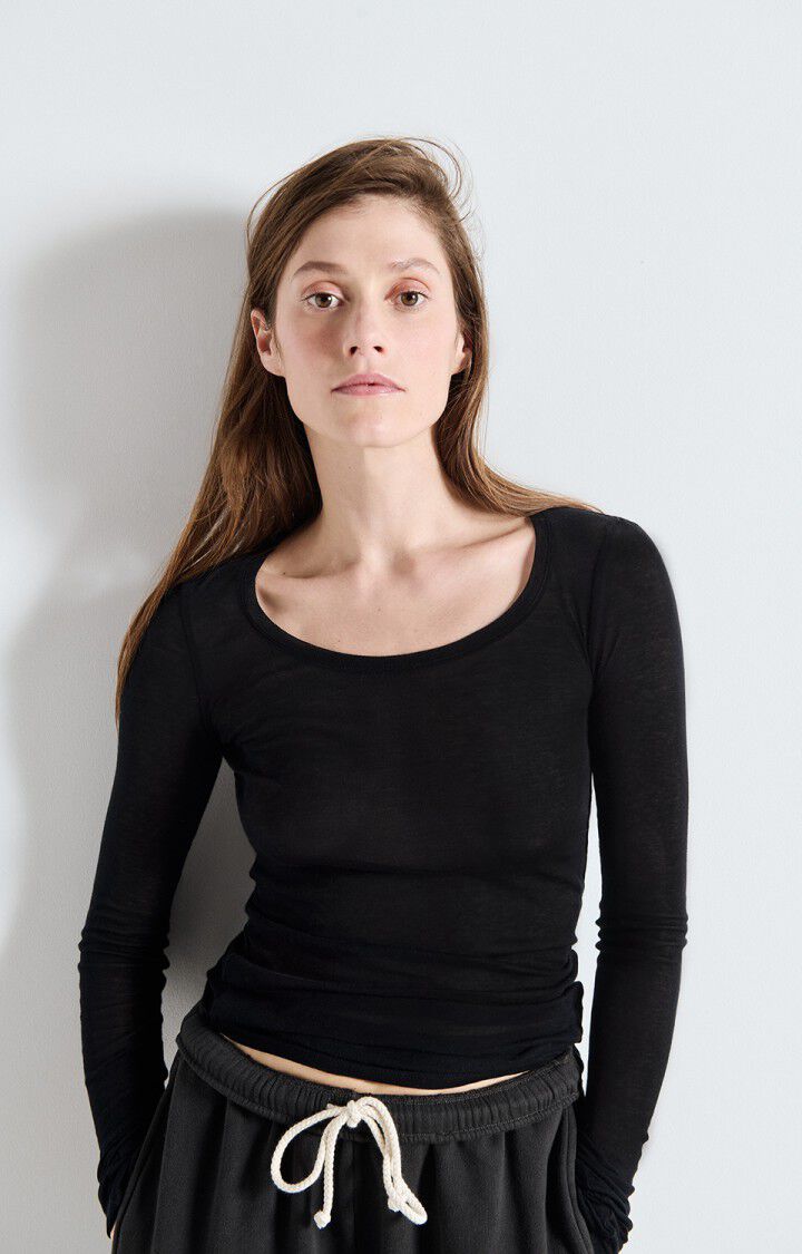 Massachusetts Long Sleeve Black