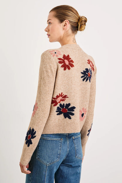 Millie Sweater Mauve Meadow