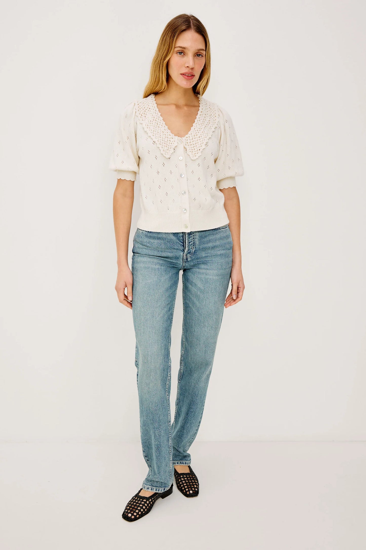 Mindy Top Ivory
