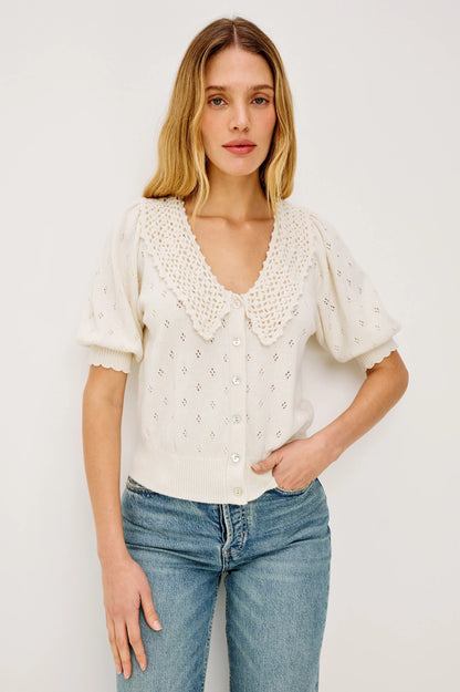 Mindy Top Ivory