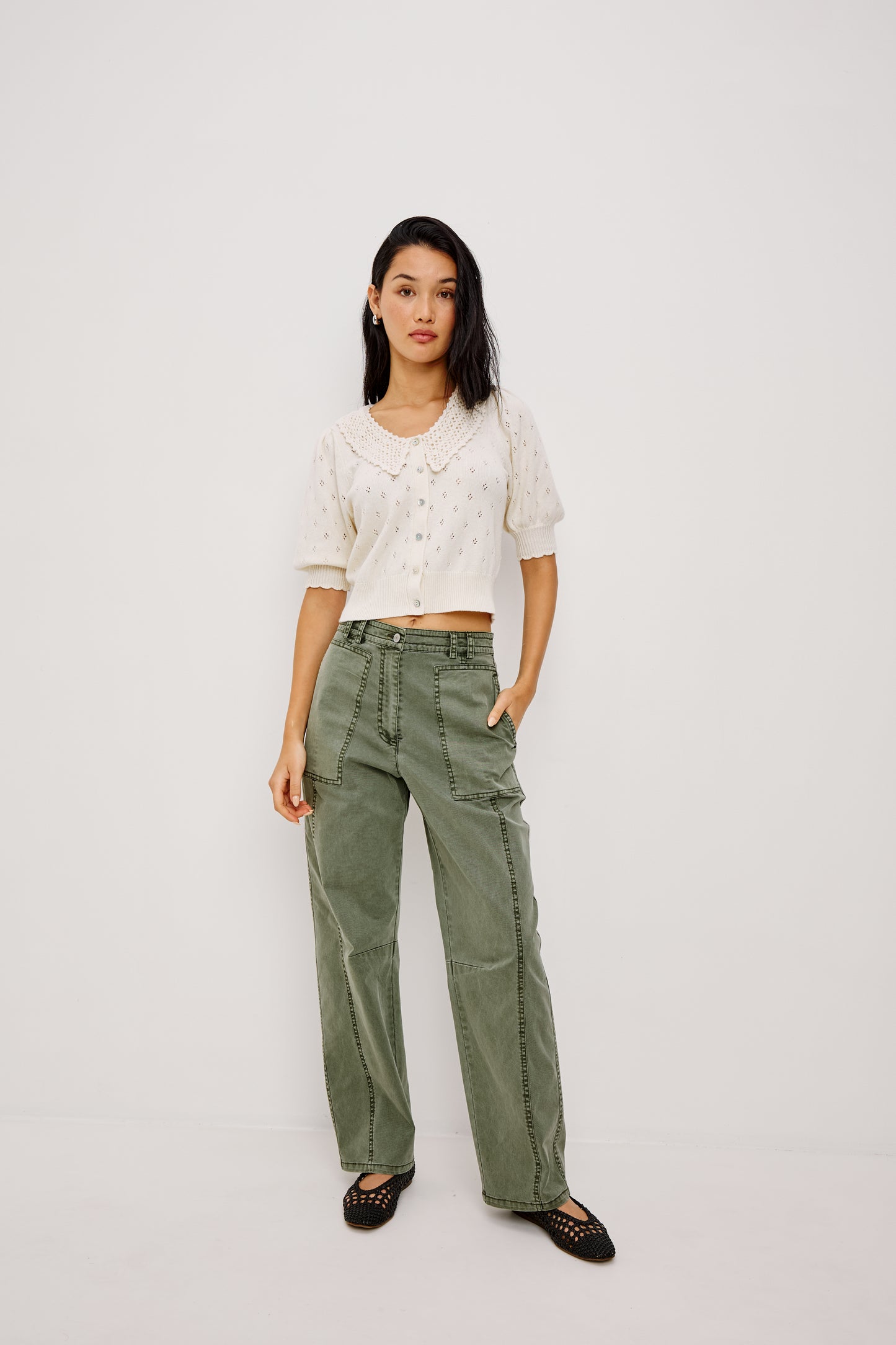 Mindy Top Ivory