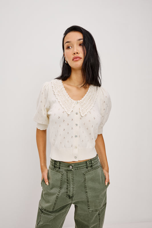 Mindy Top Ivory