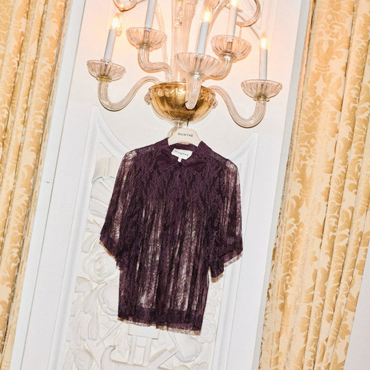 Camelly Blouse Plum