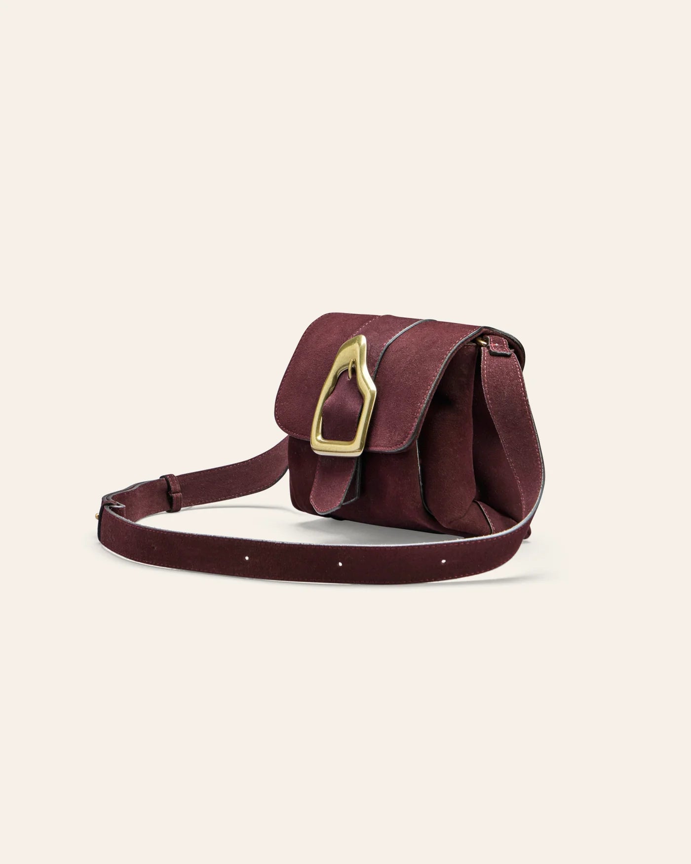 Nami Mini Gold Fudge Suede