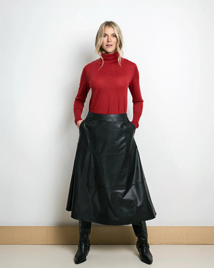 Pixie Sweater Rollneck Carmine Red