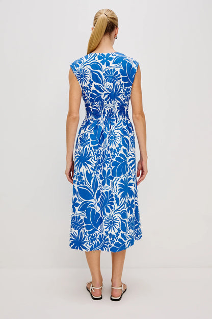Roxanne Dress Blue Riviera