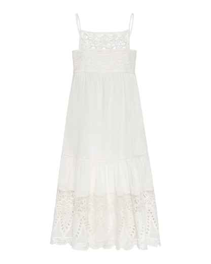 Allora Dress White